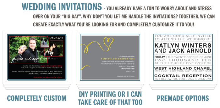 WEDDING INVITATIONS