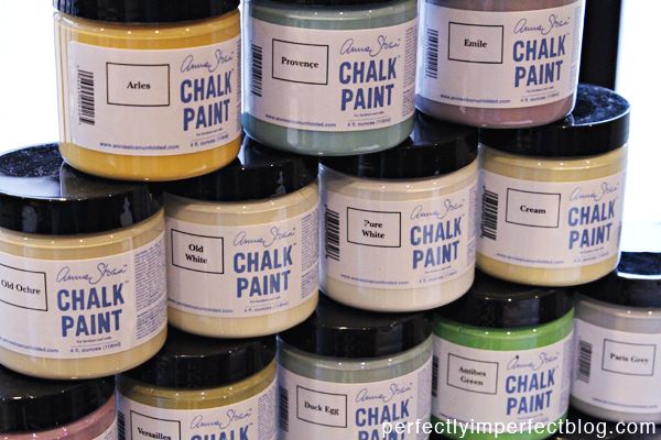 surrounded by Chalk Paint (TM)