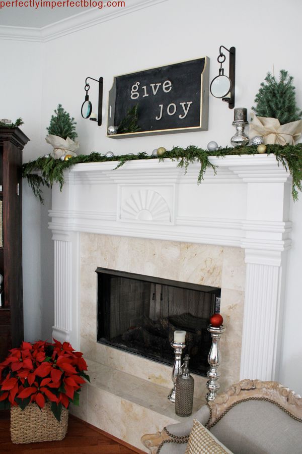 christmas mantel