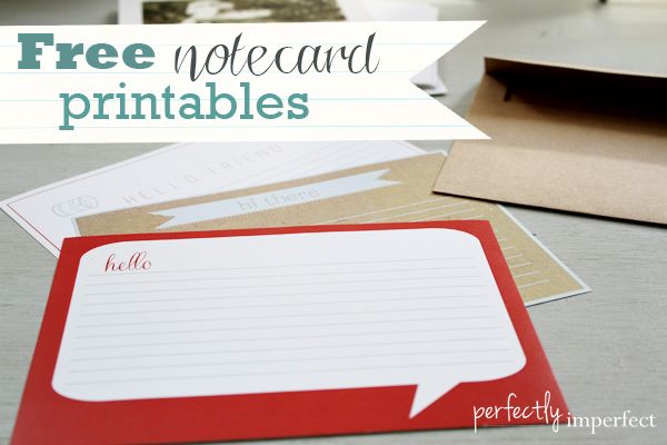rediscovering a lost art & a free printable for you