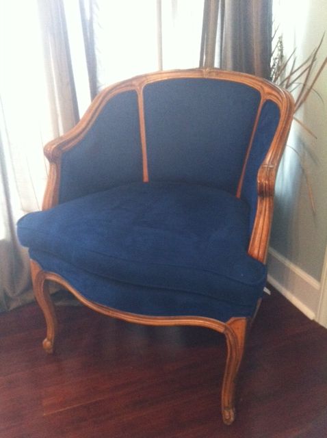 a french chair makeover