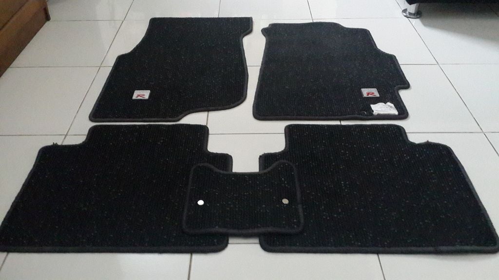 Bekas Wts Carpet Floor Mats Oem Integra Type R Black Pnp Eg Ek