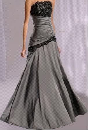 Grey Mermaid Dress