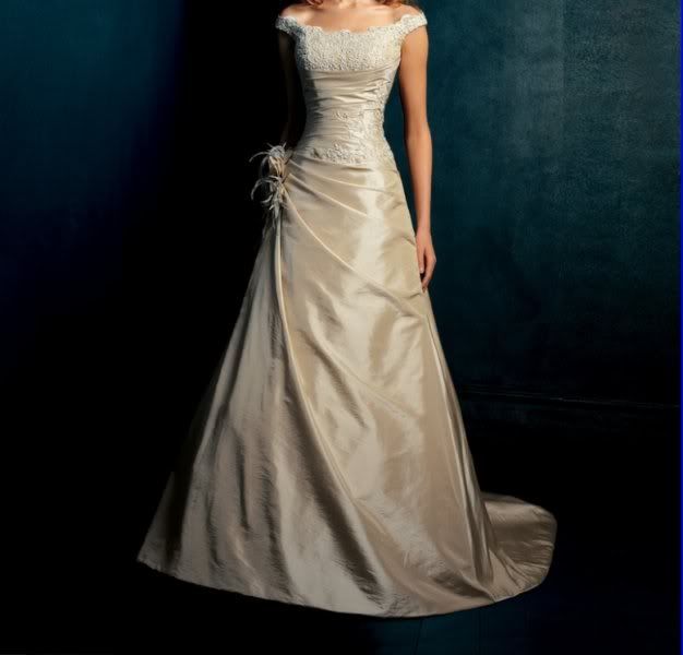 Champagne Bridesmaid Dress Wedding Dress Prom Ball Gown Sz UK 616 or