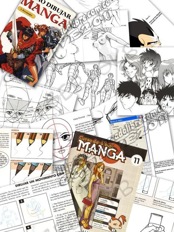 curso de anime manga hentai pintura tecnicas libros pdf facil