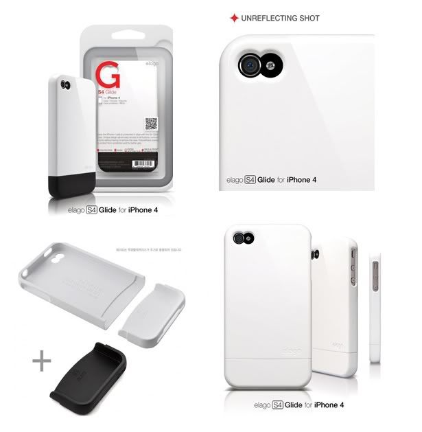 elago S4 Glide Case For iPhone 4 - Slim Slider Snap-on Hard Back elago S4 Glide Bottoms iPhone 4 Cover Casing Cases elago S4 Glide Case For iPhone 4 - Slim Slider Snap-on Hard Back elago S4 Glide Bottoms iPhone 4 Cover Casing Cases