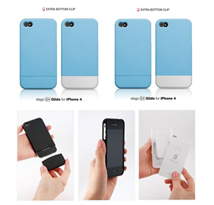 elago S4 Glide Case For iPhone 4 - Slim Slider Snap-on Hard Back elago S4 Glide Bottoms iPhone 4 Cover Casing Cases elago S4 Glide Case For iPhone 4 - Slim Slider Snap-on Hard Back elago S4 Glide Bottoms iPhone 4 Cover Casing Cases