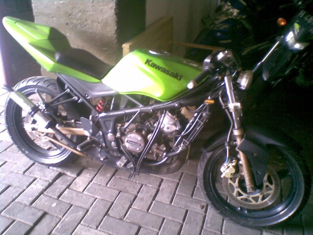 Kawasaki Ninja 150 Rr Zx 150 Krr Cbu Thailand Tahun 2003