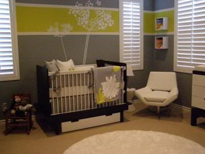 Modern Baby Nursery Pictures on Re  Pour Vous   Id  E De D  Co Chambre B  B