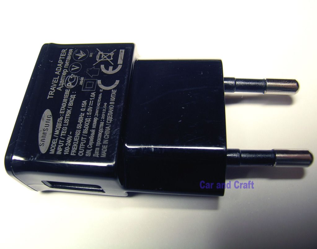 Genuine Samsung Galaxy S III i9300 EU Charger Adapter+USB Cable