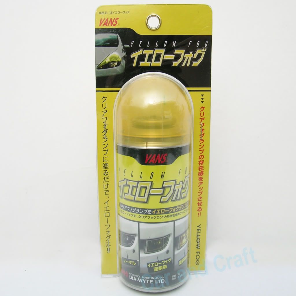 VANS Yellow Lens' Painter Spray Tail Bumper Corner Reverse Fog Light