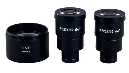 SZB WF20X & 0.5X Aux Len