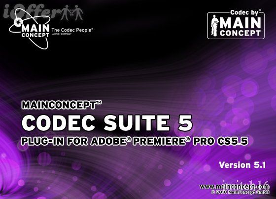 Mainconcept Codec Suite 5.1 For Adobe Premiere Pro Cs5.5