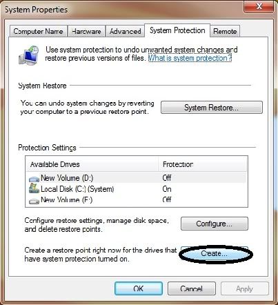 Cara Membuat Restore Point pada Windows Membuat Restore Point pada Windows