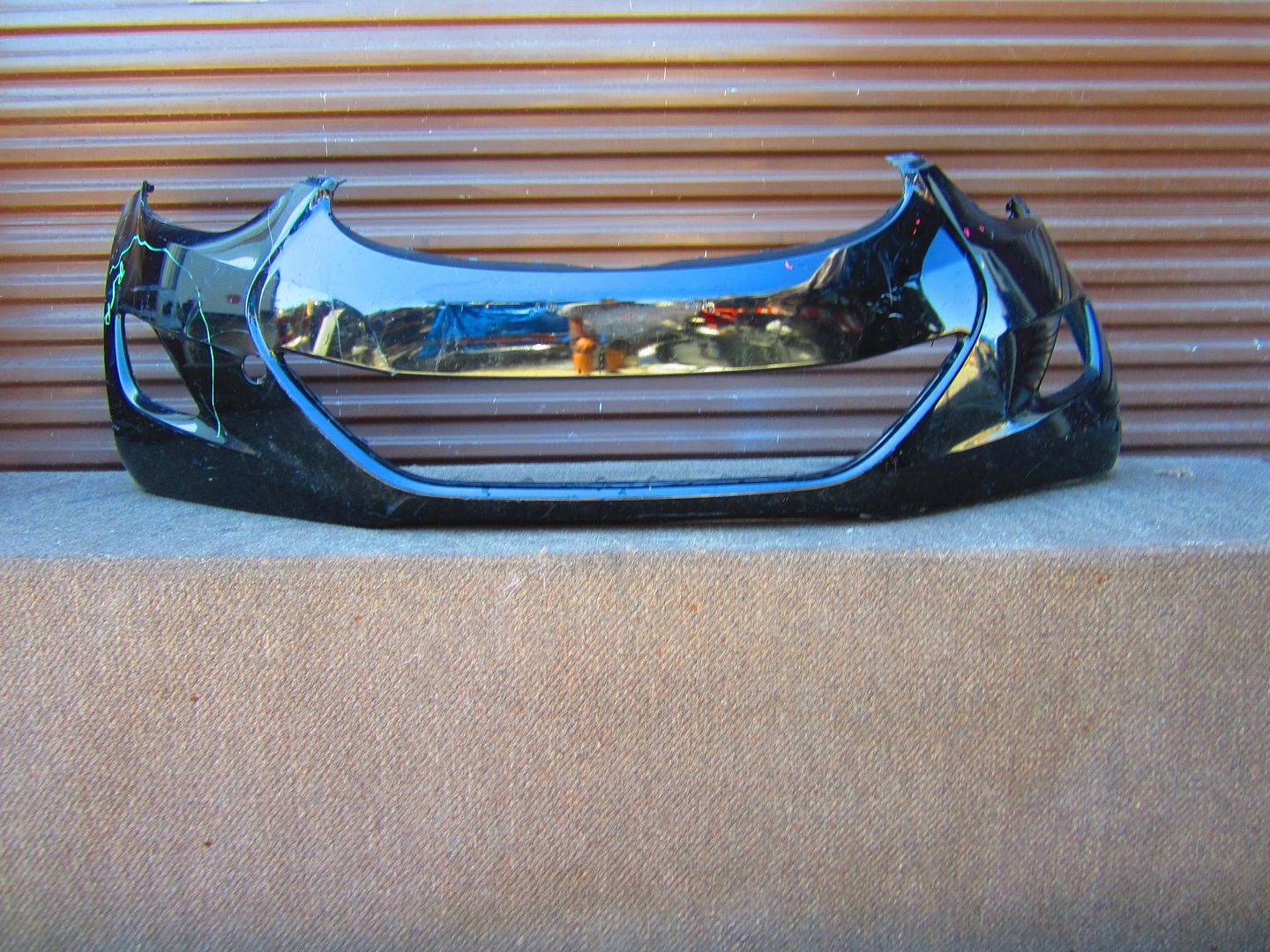 1113 HYUNDAI ELANTRA FRONT BUMPER COVER OEM 2011 2012 2013 SEDAN 86511