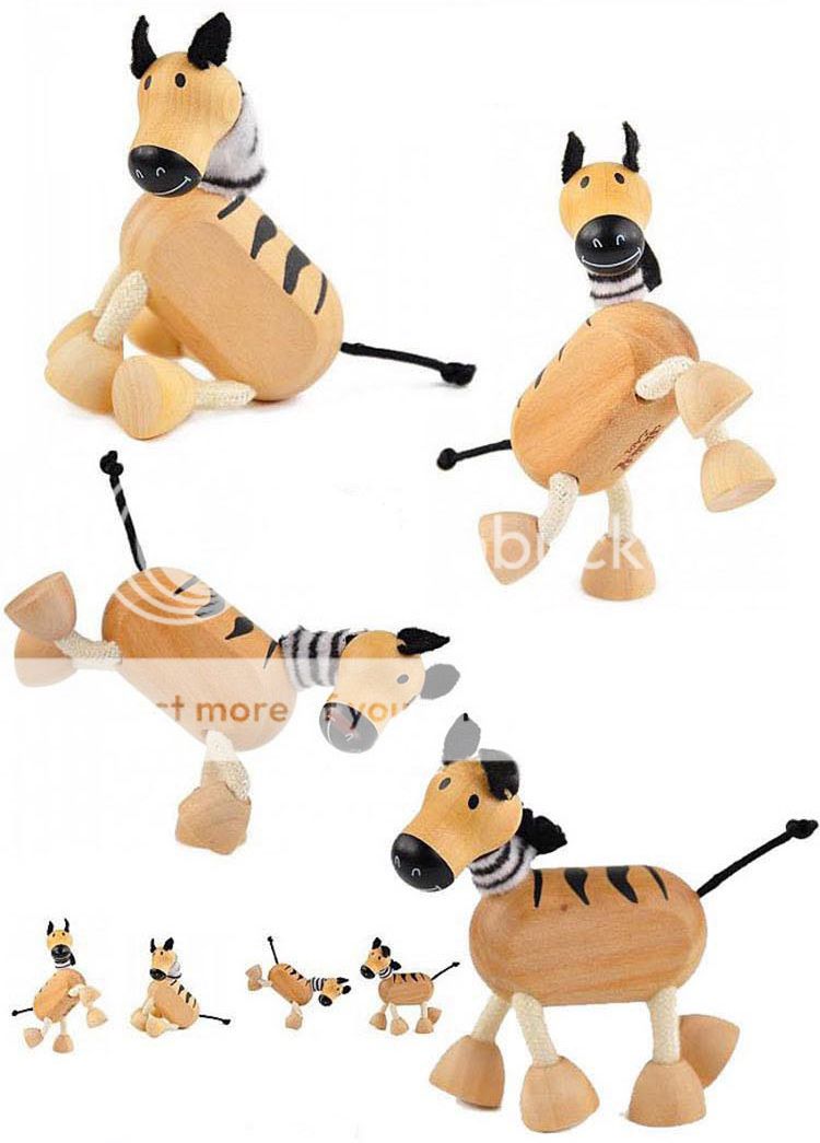 Anamalz Wooden Animals Collectible baby&children Toys using Earth 