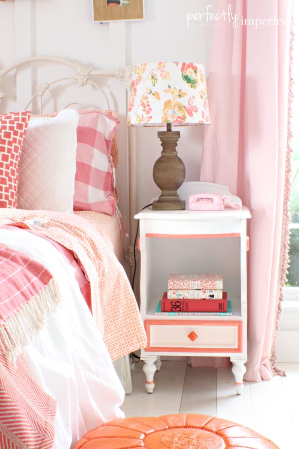 girls bedroom decorating ideas | perfectly imperfect