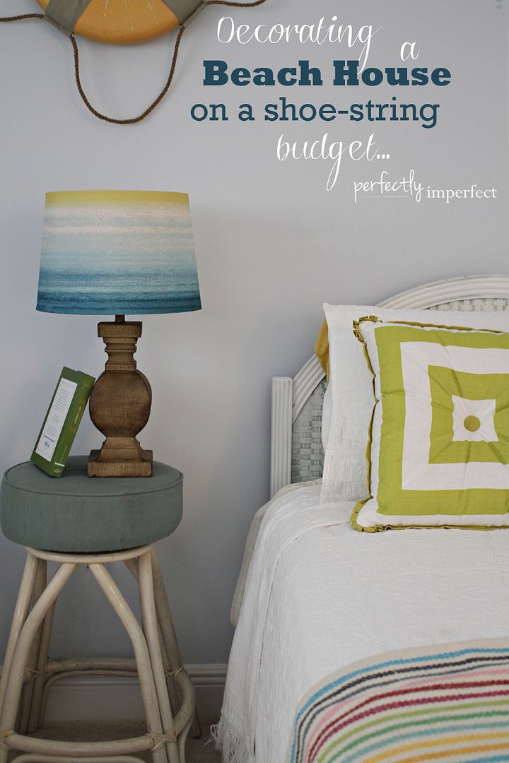 budget decorating beach house | perfectly imperfect