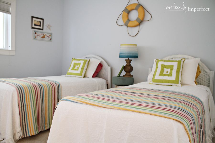 budget decorating beach house | perfectly imperfect