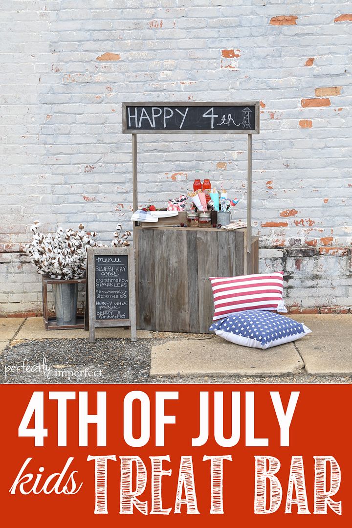 4th of July Kids Treat Bar | perfectly imperfect