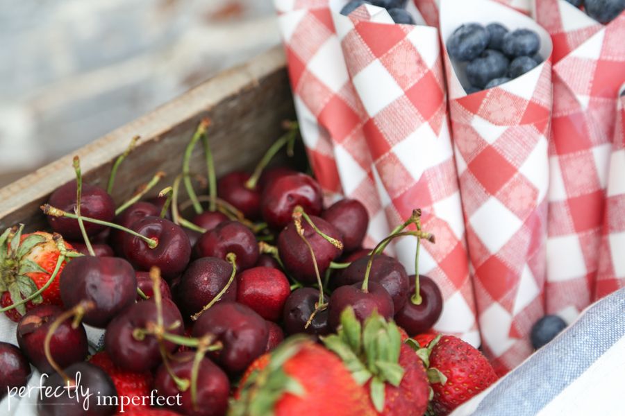 4th of July Kids Treat Bar | perfectly imperfect