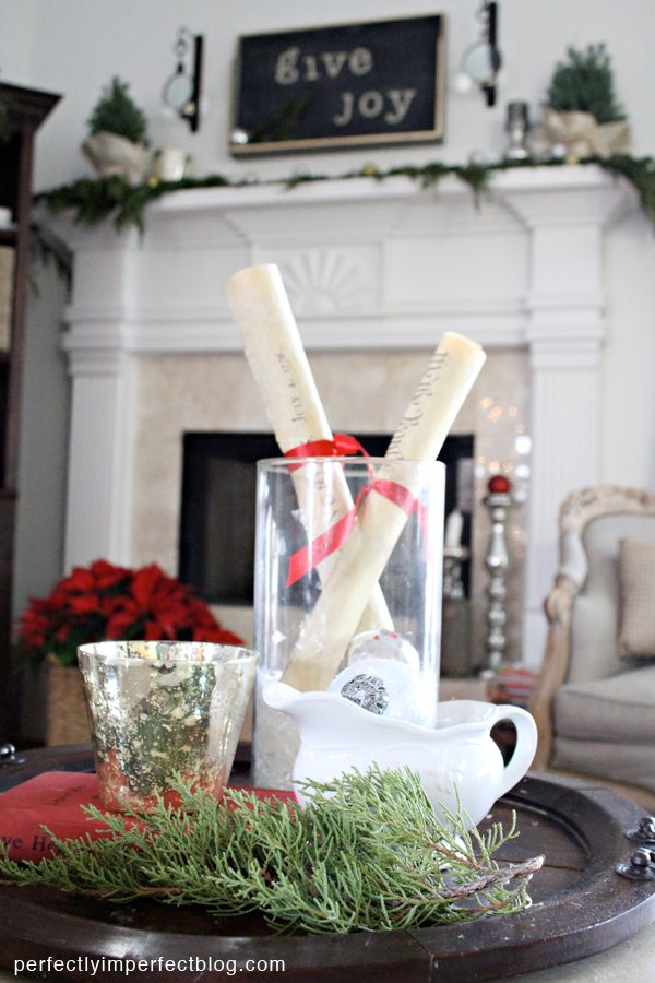 christmas decorating ideas at perfectly imperfect