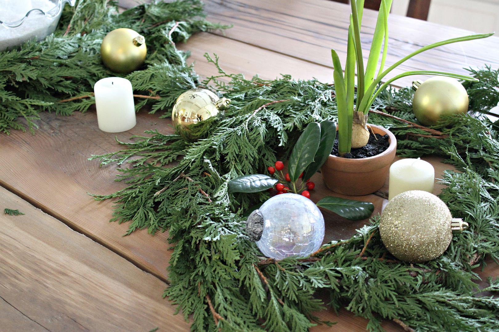 christmas decorating ideas on perfectly imperfect blog.