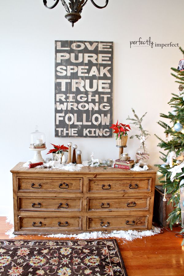 Simple Christmas Decorating Ideas | Perfectly Imperfect