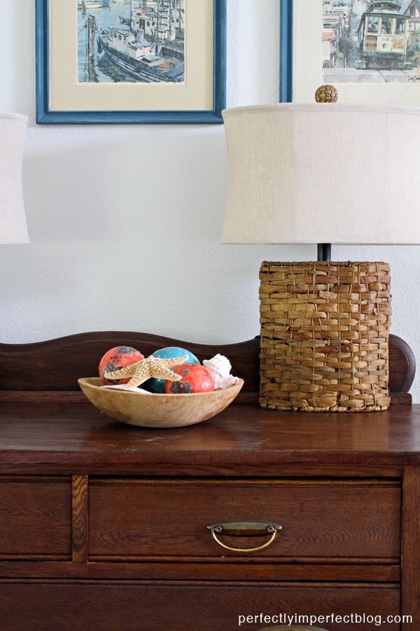 using coral in your home at perfectly imperfect