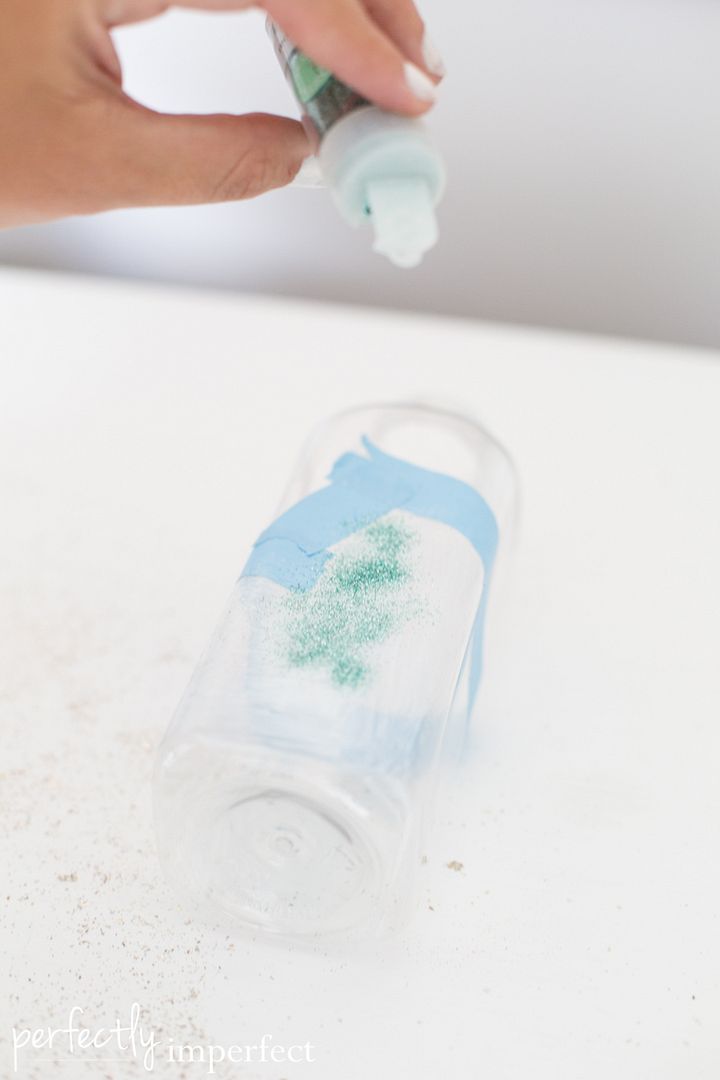 Simple Frozen Party | Easy Glitter Milk Bottle Tutorial | perfectly imperfect