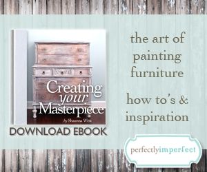 over 200 pages of tips, techniques, & inspiration for painted furniture