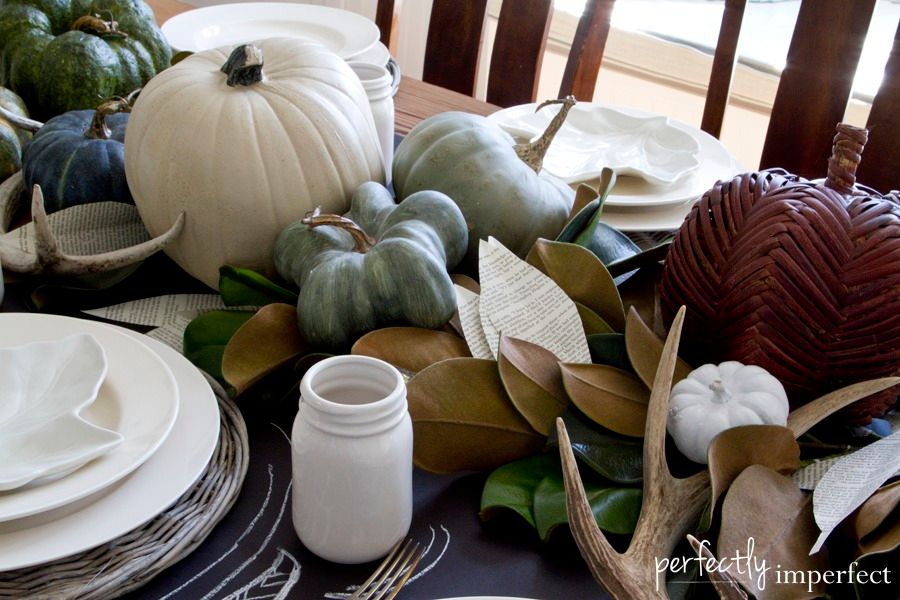 Perfectly Imperfect Fall Project & Decorating Roundup