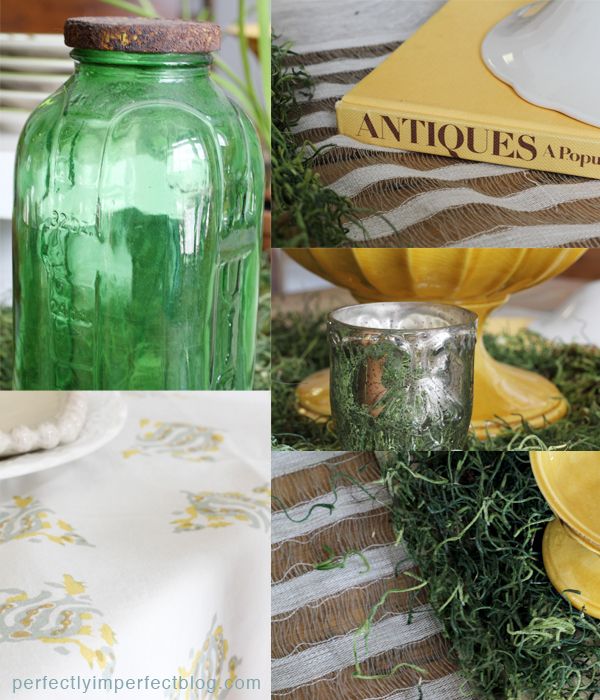 spring table ideas at perfectly imperfect