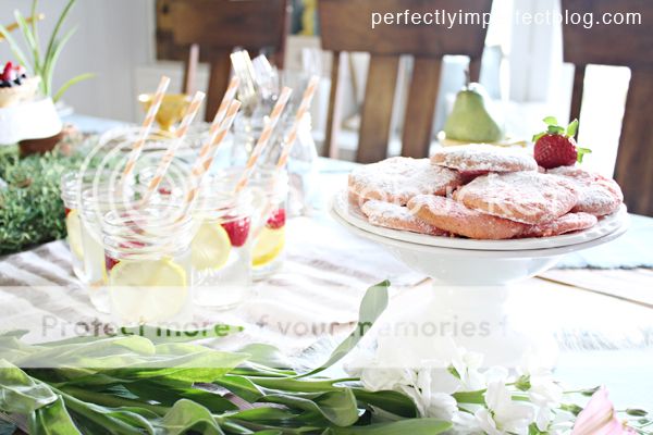 spring table ideas at perfectly imperfect