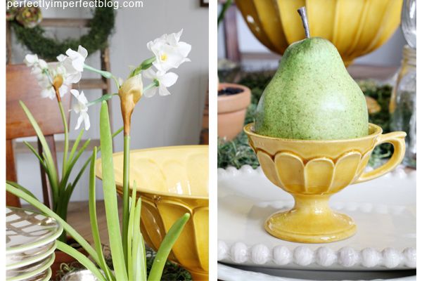 spring table ideas at perfectly imperfect