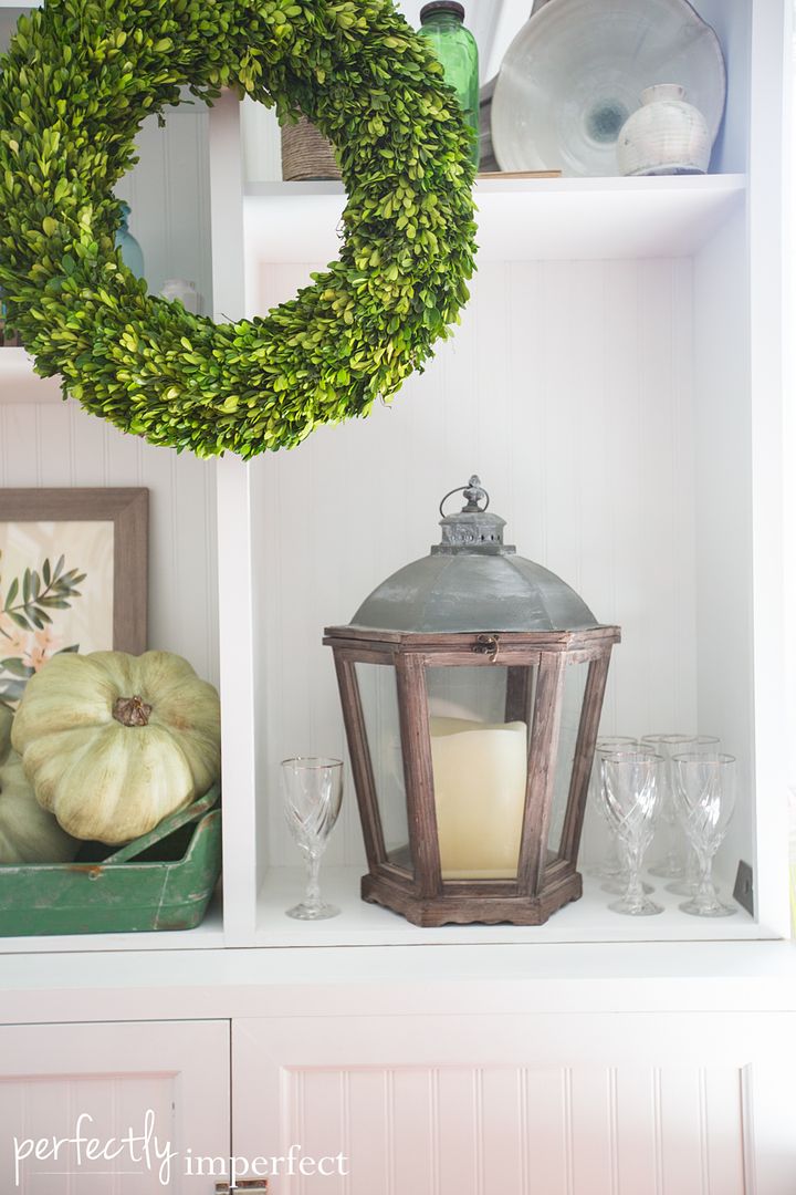 Simple Fall Decorating | perfectly imperfect