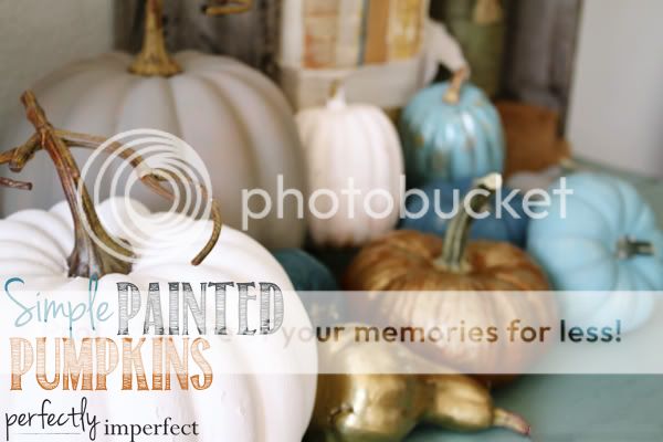 Simple Painted Pumpkins | Perfectly Imperfect