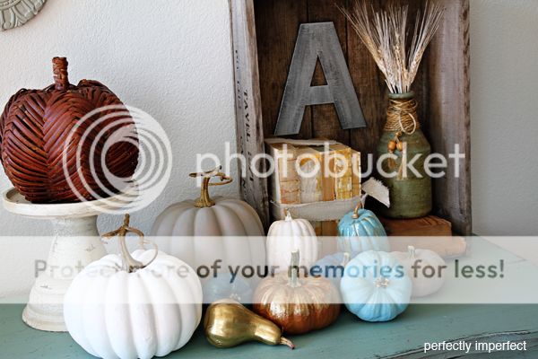 simple fall crafts using chalk paint