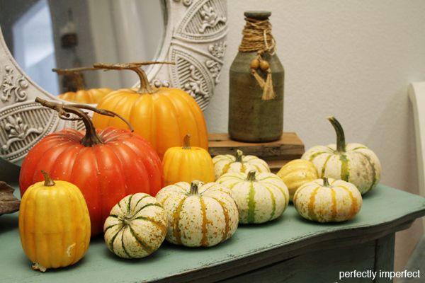 simple fall crafts using chalk paint