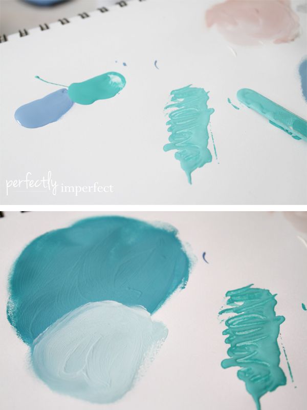  Mixing Your Own Colors with Chalk Paint | perfectly imperfect
