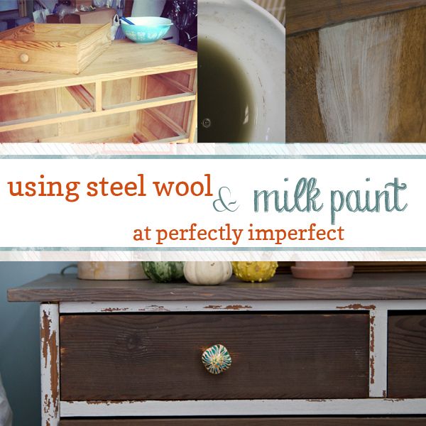 Grain Sack milk Paint Chest of Drawers | perfectly imperfect 