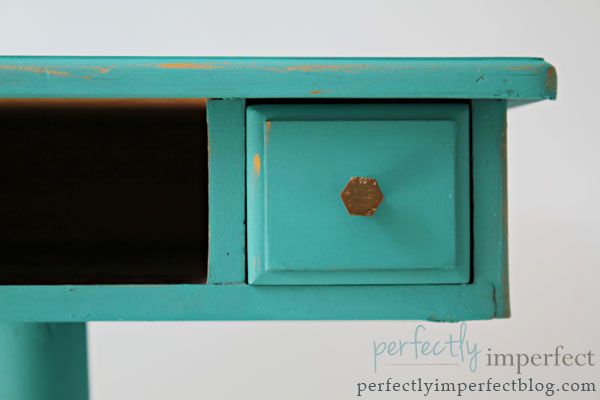 See the new Chalk Paint color Florence at perfectly imperfect.  See how to paint furniture with chalk paint.