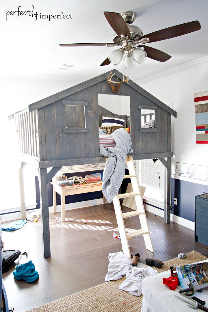 Loft Fort Bed | perfectly imperfect