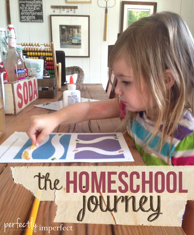 Homeschooling | Setting up the School Room & Truths We've Learned | perfectly imperfect