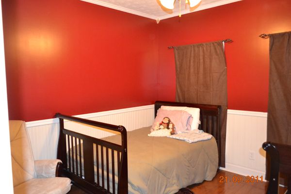 a nursery design before & after.  get new tips & techniques for using chalk paint.  Use these kids room ideas in your budget decorating.