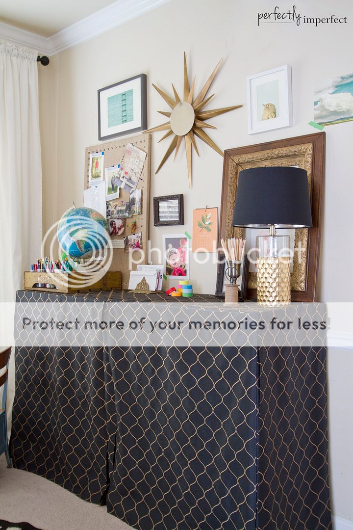 Lisa's Eclectic Office Reveal | perfectly imperfect