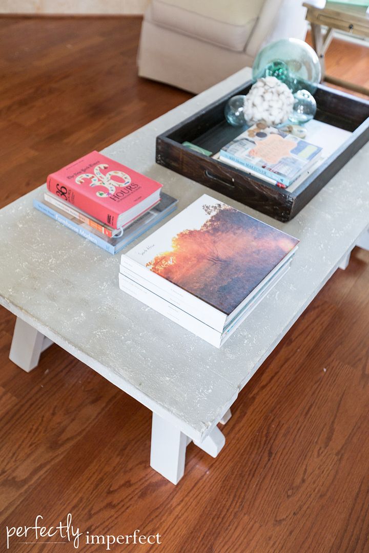Perfectly Imperfect | Salt Wash | Coffee Table Makeover