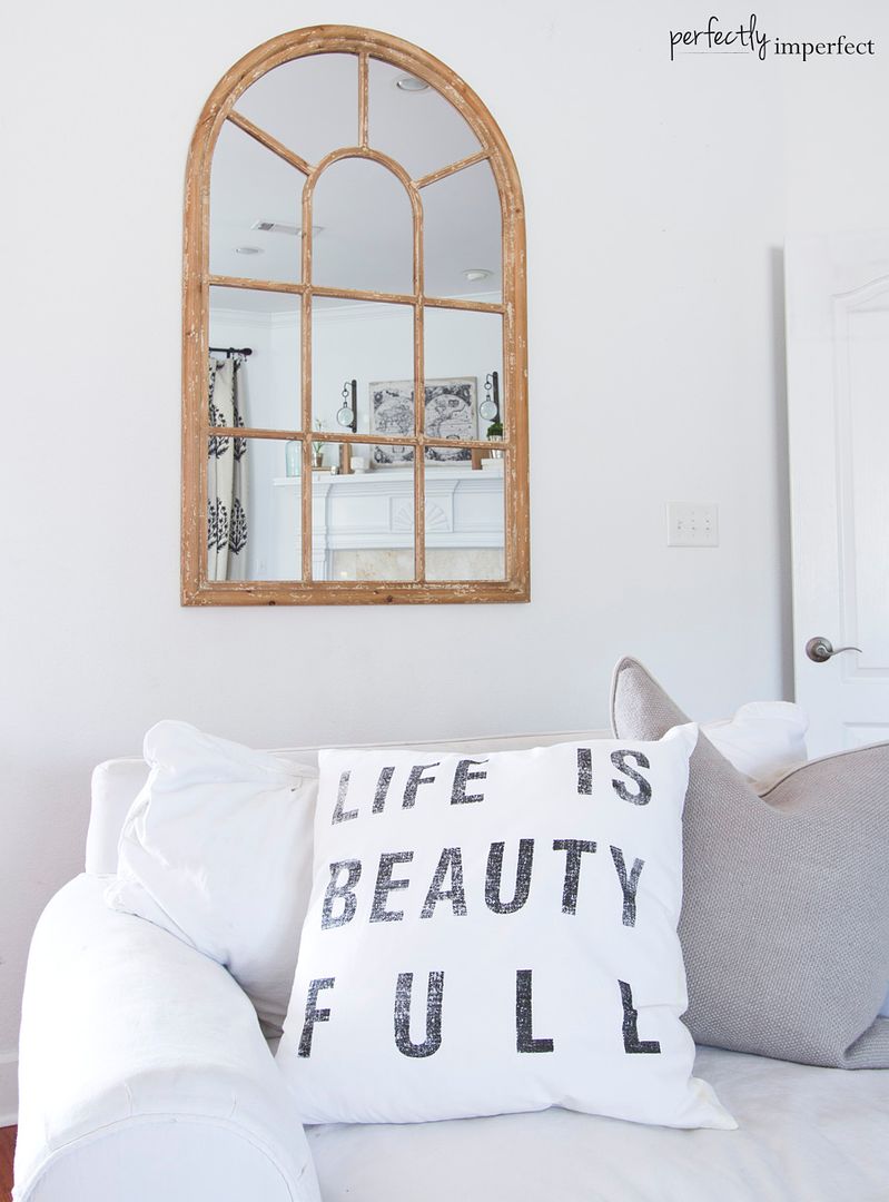 Living Room Before & After | perfectly imperfect