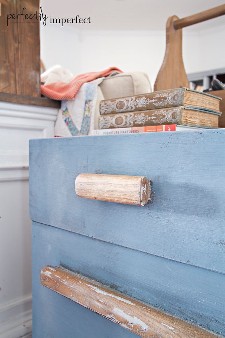 Trunk Side Table Makeover | perfectly imperfect