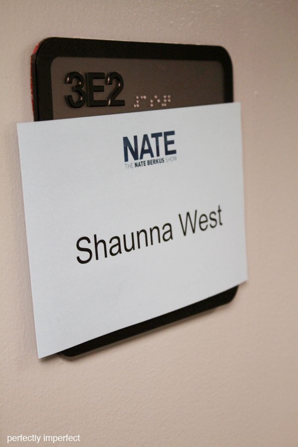 shaunna west on the nate berkus show in nyc